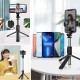 Masaüstü Tripod Olabilen Telefon Tutuculu Kablosuz Kumandalı Selfie Çubuğu Masaüstü Tripod Olabilen Telefon Tutuculu Kablosuz Kumandalı Selfie Çubuğu