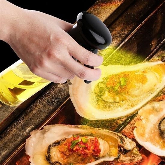 Çok Amaçlı Cam Şişe Püskürtmeli Dağıtıcı Yağdanlık Limonluk Sirke Sosluk Spreyi Siyah Çok Amaçlı Cam Şişe Püskürtmeli Dağıtıcı Yağdanlık Limonluk Sirke Sosluk Spreyi Siyah