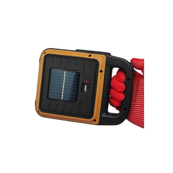 Taşınabilir 4 Farklı Fonksiyonlu Güneş Enerjili ve USB ile Şarj Olabilen Portatif Led Işıldak HS-8020 Taşınabilir 4 Farklı Fonksiyonlu Güneş Enerjili ve USB ile Şarj Olabilen Portatif Led Işıldak HS-8020
