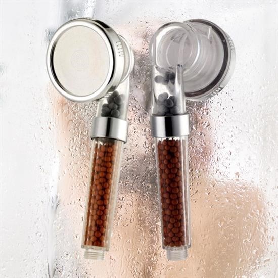 %50 Su Tasarruflu ve Arıtmalı Doğal Taşlı Banyo El Duş Başlığı %50 Su Tasarruflu ve Arıtmalı Doğal Taşlı Banyo El Duş Başlığı