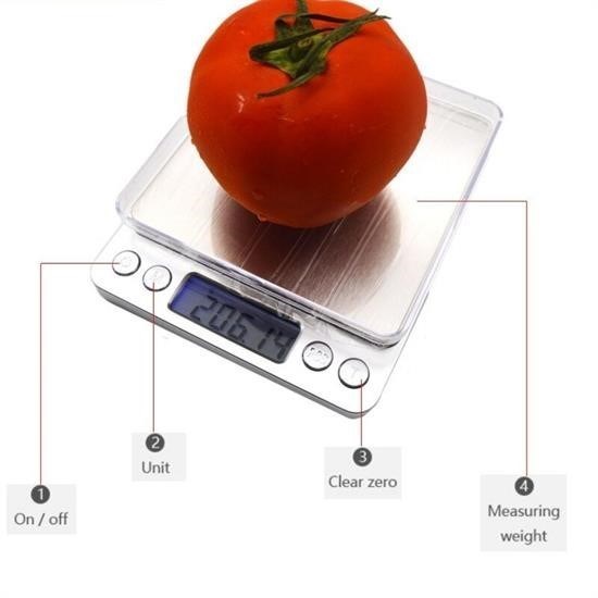 Elektronik 3 kg Kapasiteli Dijital Hassas Kantar Mutfak Tartısı Terazi Elektronik 3 kg Kapasiteli Dijital Hassas Kantar Mutfak Tartısı Terazi