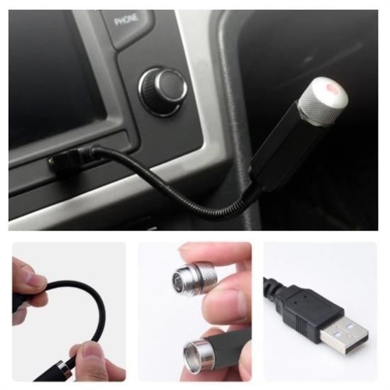 Kırmızı Ayak Altı Tavan Led Araç içi Aydınlatma Oto Araba İç Disko Ayarlanır USB Lamba Işık Kırmızı Ayak Altı Tavan Led Araç içi Aydınlatma Oto Araba İç Disko Ayarlanır USB Lamba Işık