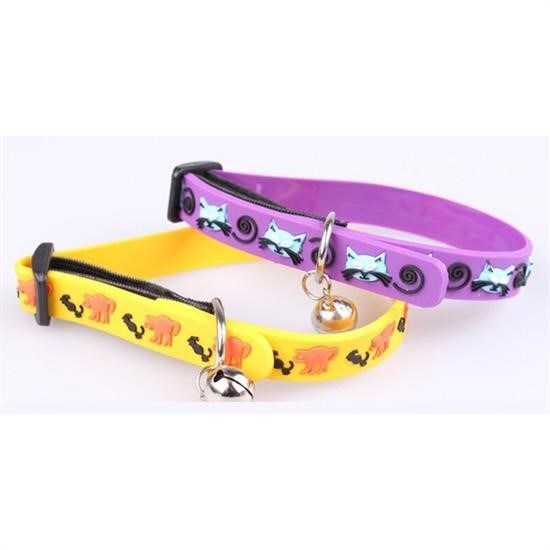 Çıngıraklı Zilli Sevimli Renkli Slikon Kedi Köpek Boyun Tasması Çıngıraklı Zilli Sevimli Renkli Slikon Kedi Köpek Boyun Tasması
