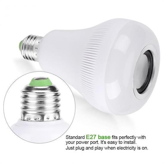 Kumandalı Bluetooth Hoparlör Ampul LD-37 Kumandalı Bluetooth Hoparlör Ampul LD-37