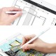 Evrensel Tablet ve Dokunmatik Telefonlarla Uyumlu Hassas Çizim ve Tasarım Kalemi Evrensel Tablet ve Dokunmatik Telefonlarla Uyumlu Hassas Çizim ve Tasarım Kalemi