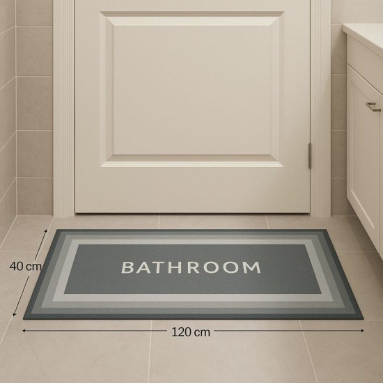 Sihirli Süper Su Emici Kaymaz Tabanlı Uzun Paspas 40*120 cm