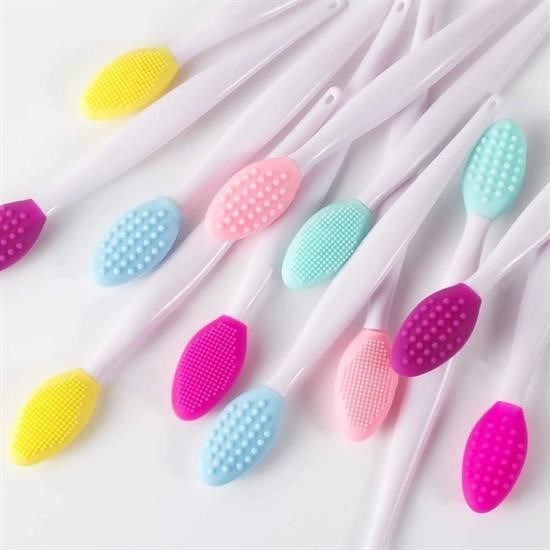 2 Adet Dudak Fırçası Peeling Etkili Gözenek Siyah Nokta Temizleyici Akne Giderici Çift Yönl 2 Adet Dudak Fırçası Peeling Etkili Gözenek Siyah Nokta Temizleyici Akne Giderici Çift Yönl