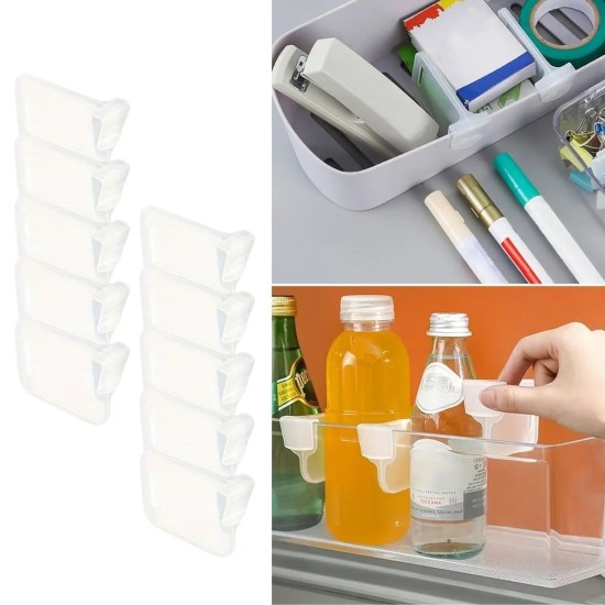 10'luŞeffaf Buzdolabı Yan Kapı Düzenleyici Buzdolabı Dolap İçi Bölümleyici Aparatlar 10'luŞeffaf Buzdolabı Yan Kapı Düzenleyici Buzdolabı Dolap İçi Bölümleyici Aparatlar
