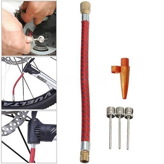 Pompa İğne Başlık Seti Top Bisiklet Lastiği Şişirme İğneleri Pompa İğne Başlık Seti Top Bisiklet Lastiği Şişirme İğneleri