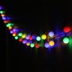 Dekoratif Minik Top 40 Ledli Dekoratif Dolama Led Işık (RGB) Dekoratif Minik Top 40 Ledli Dekoratif Dolama Led Işık (RGB)