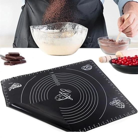 Silikon Çok Amaçlı Geniş Hamur Matı Hamur Açma Matı 40*50 cm Silikon Çok Amaçlı Geniş Hamur Matı Hamur Açma Matı 40*50 cm