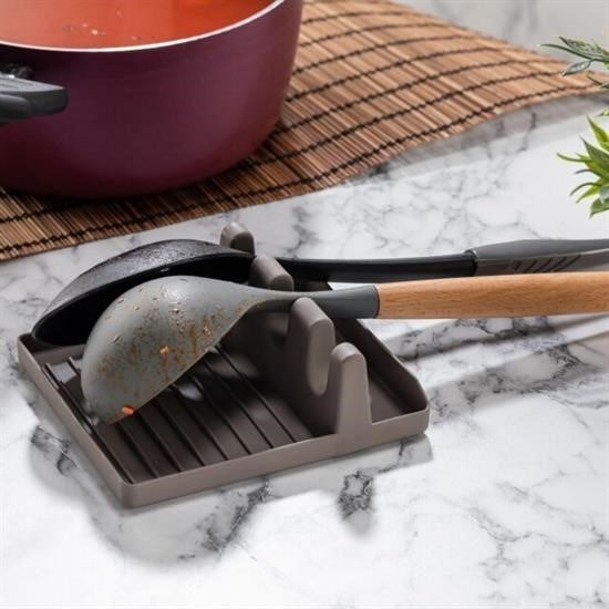 Tencere Kapak Tutuculu Kaşıklıklı Tencere Kapak Standı Pratik Kaşık Kepçe Altlık Düzenleyici Tencere Kapak Tutuculu Kaşıklıklı Tencere Kapak Standı Pratik Kaşık Kepçe Altlık Düzenleyici