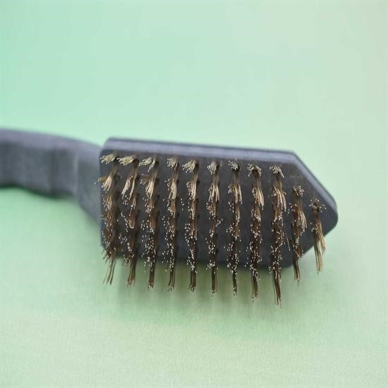 Metal Tel Fırça Plastik Saplı Pas Kir Sökme Temizleme Fırçası Metal Tel Fırça Plastik Saplı Pas Kir Sökme Temizleme Fırçası
