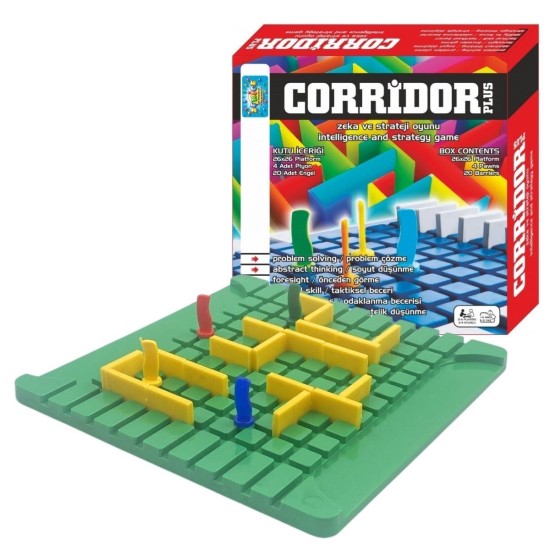 Corridor Plus Oyun Seti Zeka ve Strateji Oyunu Koridor Oyunu Corridor Plus Oyun Seti Zeka ve Strateji Oyunu Koridor Oyunu