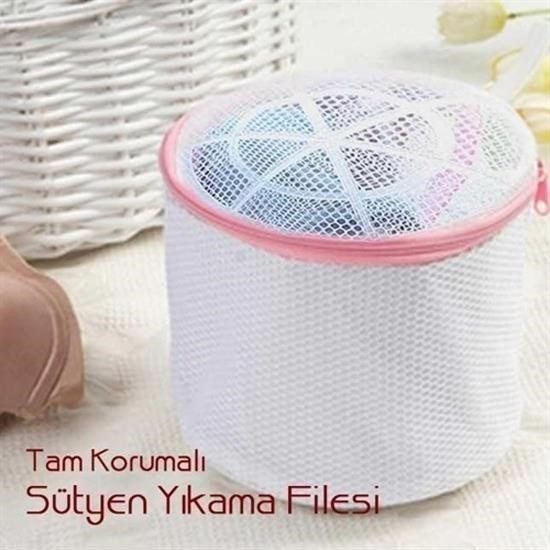 Sütyen Yıkama Filesi Tam Korumalı Hassas Çamaşır Yıkama Aparatı Sütyen Yıkama Filesi Tam Korumalı Hassas Çamaşır Yıkama Aparatı