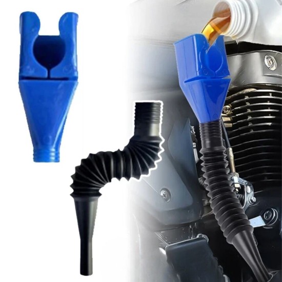 Araba ve Motorsikletler İçin Katlanabilir Plastik Motor Yağ Hunisi Araba ve Motorsikletler İçin Katlanabilir Plastik Motor Yağ Hunisi