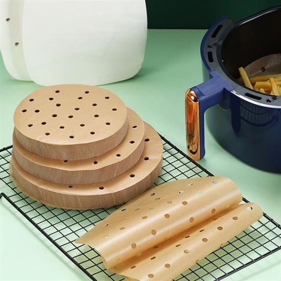 50 Adet Air Fryer Pişirme Kağıdı Tek Kullanımlık Gıda Pişirme Kağıdı Delikli Yuvarlak Model 50 Adet Air Fryer Pişirme Kağıdı Tek Kullanımlık Gıda Pişirme Kağıdı Delikli Yuvarlak Model
