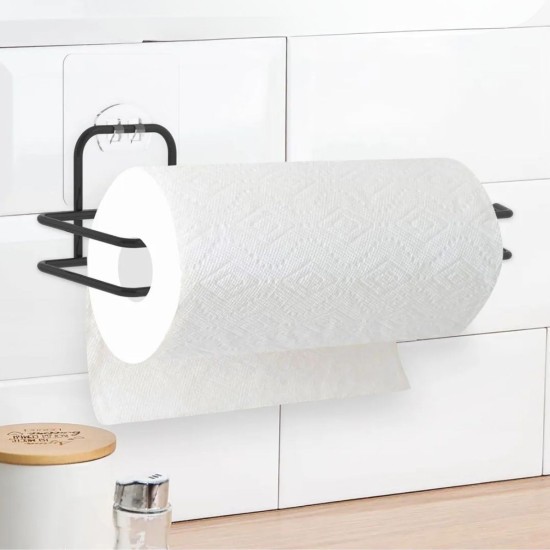 Kendiliğinden Yapışkanlı Krom Paslanmaz Metal Havlu Kağıtlık Aparatı Kendiliğinden Yapışkanlı Krom Paslanmaz Metal Havlu Kağıtlık Aparatı