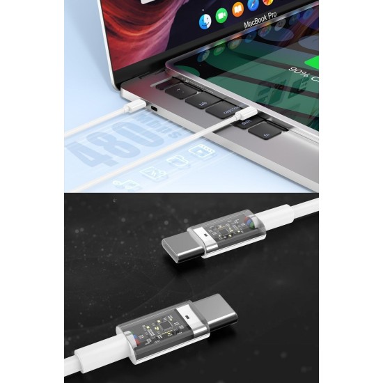 Apple 15/15 Pro Type-C to Type-C Hasır Örgü Hızlı Şarj Kablosu (1m) Apple 15/15 Pro Type-C to Type-C Hasır Örgü Hızlı Şarj Kablosu (1m)