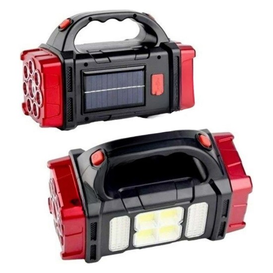 Çok Fonksiyonlu Elde Güneş Enerjili Lamba – 38W Çok Fonksiyonlu Elde Güneş Enerjili Lamba – 38W