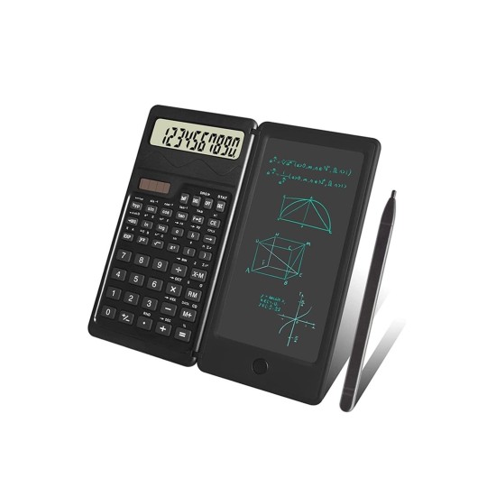 Silinebilir LCD Yazı Tabletli,Kalemli Katlanabilir Bilimsel Hesap Makinesi Silinebilir LCD Yazı Tabletli,Kalemli Katlanabilir Bilimsel Hesap Makinesi