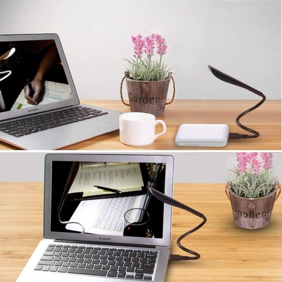 USB Girişli 14 Ledli 3 Kademeli Dokunmatik Masa/Kitap Okuma Lambası Ledi Siyah USB Girişli 14 Ledli 3 Kademeli Dokunmatik Masa/Kitap Okuma Lambası Ledi Siyah