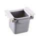 Mini Masa Çöp Kovası Plastik Tezgah Altı Geri Çekilebilir Yapışkanlı Görünmez Bölme Pratik Mini Masa Çöp Kovası Plastik Tezgah Altı Geri Çekilebilir Yapışkanlı Görünmez Bölme Pratik