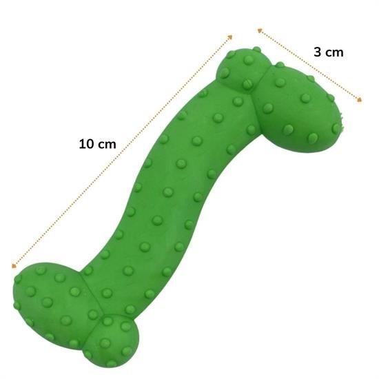 Tiny Kemik Oyuncağı Tırtıklı Yüzey Küçük Kemik Plastik Köpek Oyuncağı Tiny Kemik Oyuncağı Tırtıklı Yüzey Küçük Kemik Plastik Köpek Oyuncağı
