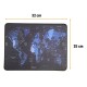 25x32 cm Küçük Boy Mouse Pad Dünya Haritası 25x32 cm Küçük Boy Mouse Pad Dünya Haritası