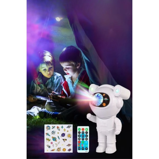 Stickerlı ,Kumandalı ASTRONOT Model Gece Lambası Stickerlı ,Kumandalı ASTRONOT Model Gece Lambası