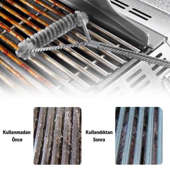 Izgara Tel Temizlik Fırçası Izgara Tel Temizlik Fırçası