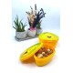 2'li İç İçe Geçebilen Armut Model Saklama ve Beslenme Kabı Seti (550 ml + 250 ml) 2'li İç İçe Geçebilen Armut Model Saklama ve Beslenme Kabı Seti (550 ml + 250 ml)