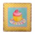 Decotown Duvar Panosu 40*40 Cup Cake Muffin Motifli Duvar Süsü