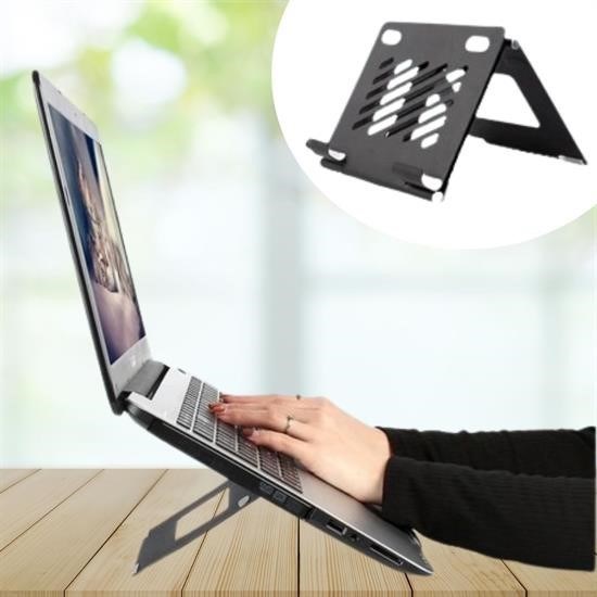 Ayarlanabilir Metal Dizüstü Destek Tabanı Katlanabilir Taşınabilir Laptop Sehpası Standı Ayarlanabilir Metal Dizüstü Destek Tabanı Katlanabilir Taşınabilir Laptop Sehpası Standı