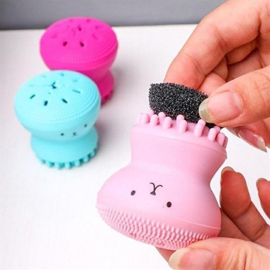 Peeling Etkili Mini El Yüz Cilt Temizleme Fırçası Silikon Temizlenmesi Kolay Siyah Nokta Gi Peeling Etkili Mini El Yüz Cilt Temizleme Fırçası Silikon Temizlenmesi Kolay Siyah Nokta Gi