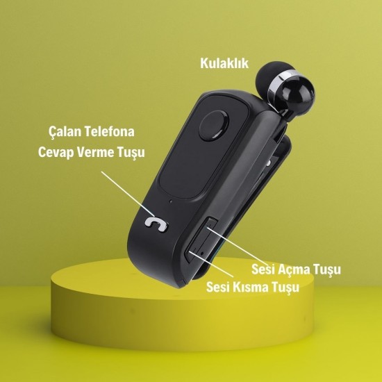 Telefon Bağlantılı Makaralı Kulaklıklı Bluetooth Kulaklık Telefon Bağlantılı Makaralı Kulaklıklı Bluetooth Kulaklık