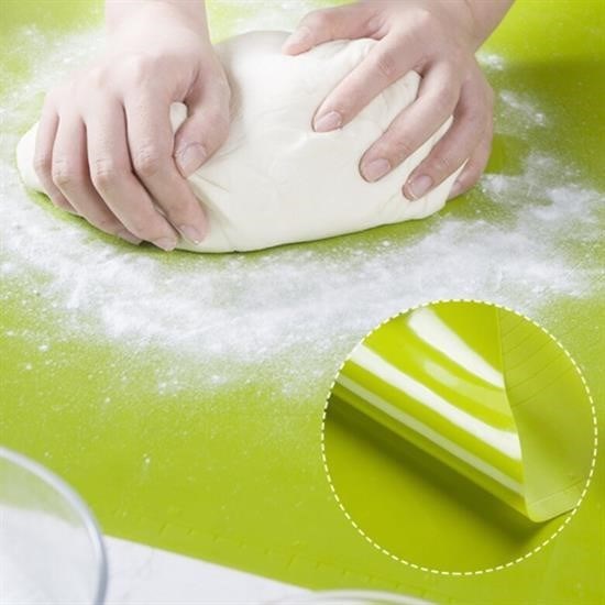 40*50 cm Silikon Ölçekli Kullanımı Kolay Hamur Açma Matı Ekmek Mantı Makarna Hamuru Yoğurma 40*50 cm Silikon Ölçekli Kullanımı Kolay Hamur Açma Matı Ekmek Mantı Makarna Hamuru Yoğurma