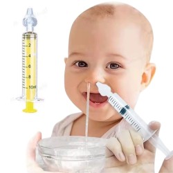 Yeniden Kullanılabilir, Manuel Burun Temizleyici 10ml Kapasiteli Burun Açıcı Şırınga