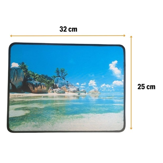 25x32 cm Küçük Boy Mouse Pad Manzara Ada 25x32 cm Küçük Boy Mouse Pad Manzara Ada