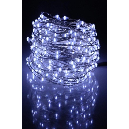 Pilli 5 metre Dekoratif Peri Led Beyaz Aydınlatma Süsleme Lambası Pilli 5 metre Dekoratif Peri Led Beyaz Aydınlatma Süsleme Lambası