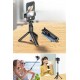 Masaüstü Tripod Olabilen Telefon Tutuculu Kablosuz Kumandalı Selfie Çubuğu Masaüstü Tripod Olabilen Telefon Tutuculu Kablosuz Kumandalı Selfie Çubuğu