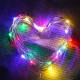 Pilli Renkli Peri Led Işık Dekoratif Aydınlatma 5 Metre RGB Led Pilli Renkli Peri Led Işık Dekoratif Aydınlatma 5 Metre RGB Led