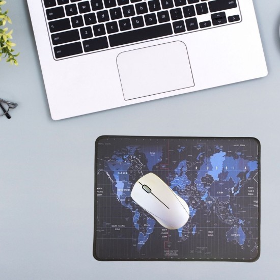 25x32 cm Küçük Boy Mouse Pad Dünya Haritası 25x32 cm Küçük Boy Mouse Pad Dünya Haritası