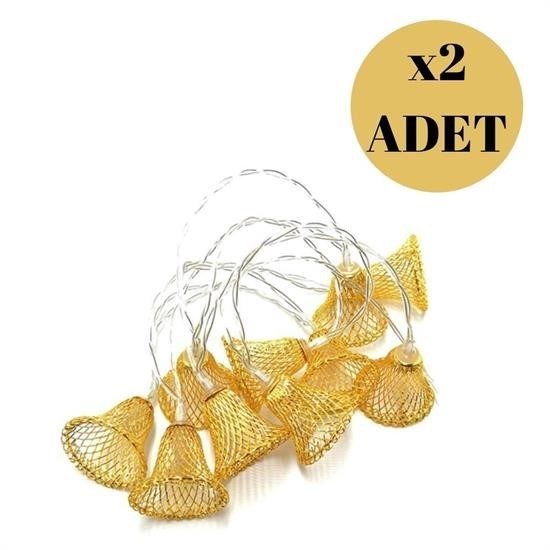 Parti ve Özel Gün Dekorasyonu Çan Şeklinde Metal Şerit Led Işık Parti ve Özel Gün Dekorasyonu Çan Şeklinde Metal Şerit Led Işık