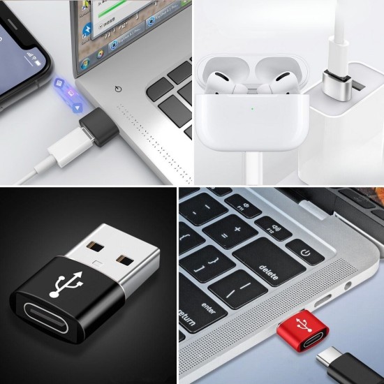 USB'den TYPE-C 'ye Dönüştürücü Adaptör Veri Aktarımı Sağlayıcı Şarj Data Çevirici USB'den TYPE-C 'ye Dönüştürücü Adaptör Veri Aktarımı Sağlayıcı Şarj Data Çevirici