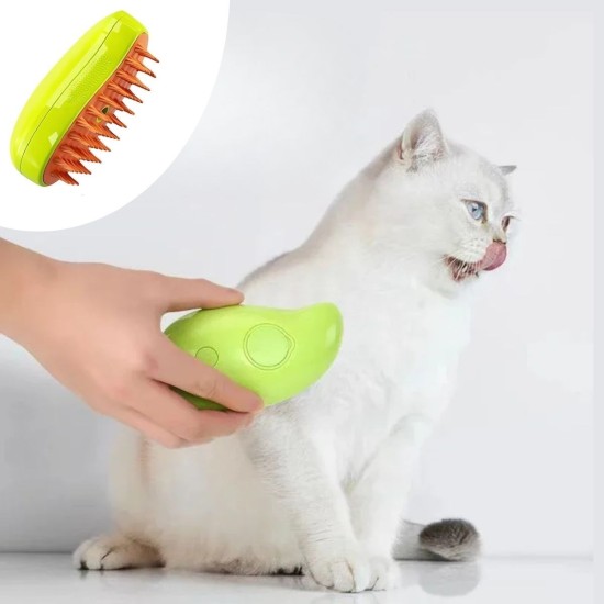 Buharlı Yumuşak Silikon Uçlu Kedi & Köpek Tüy Tarama Tarağı Yıkama Fırçası Buharlı Yumuşak Silikon Uçlu Kedi & Köpek Tüy Tarama Tarağı Yıkama Fırçası