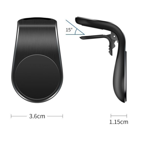 Havalanndırma Izgarasına Takılabilen Mandallı Mıknatıslı Oto Araç Içi Manyetik Telefon Tutucu Havalanndırma Izgarasına Takılabilen Mandallı Mıknatıslı Oto Araç Içi Manyetik Telefon Tutucu