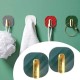 2li Yapışkanlı Retro Askılık Dolap Kapak Kulpu Yeşil 2li Yapışkanlı Retro Askılık Dolap Kapak Kulpu Yeşil