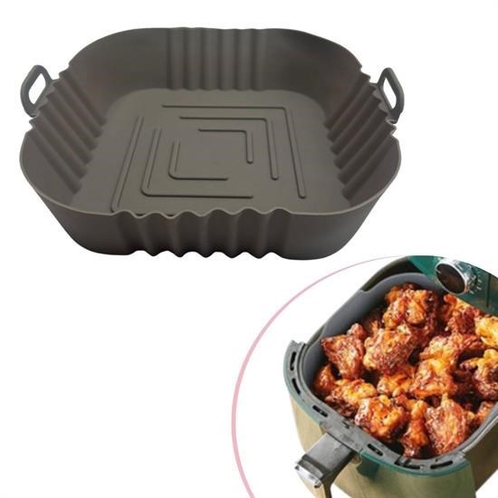 Renkli Isıya Dayanıklı Yıkanılabilir Silikon Fırın Airfryer Kare Model Pişirme Matı 20 cm Renkli Isıya Dayanıklı Yıkanılabilir Silikon Fırın Airfryer Kare Model Pişirme Matı 20 cm
