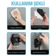 Kendiliğinden Güçlü Yapışkanlı Askılı Duş Başlık Tutucu Kendiliğinden Güçlü Yapışkanlı Askılı Duş Başlık Tutucu